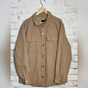 Denver Hayes Men's Cotton Shacket Casual Jacket